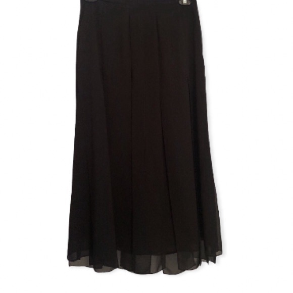 Formal chiffon  skirt - lined floor length evening wear - like new - Picture 2 of 6